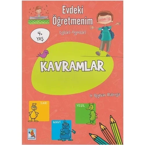 Evdeki Öğretmenim Kavramlar 4+Yaş Nurdan Yayın