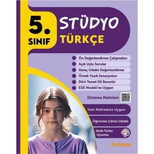 Turuncu 5.Sınıf Stüdyo Türkçe