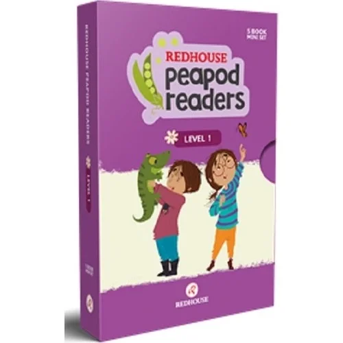 Redhouse Peapod Readers Level 1 İngilizce Hikaye Seti 5 Li