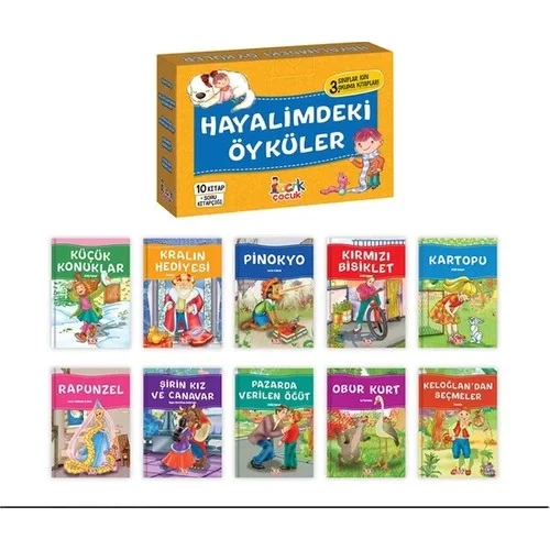 Hayalimdeki Öyküler 10 Kitap Set 3.Sınıflara Bıcırık Çocuk