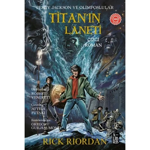 Titanın Laneti X Percy Jackson Olimposlular Çizgi Roman Xlıbrıs