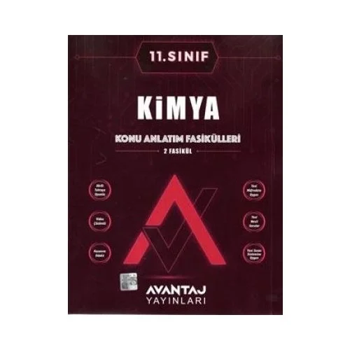 Avantaj 11.Sınıf Kimya Konu Anlatım Fasikülleri