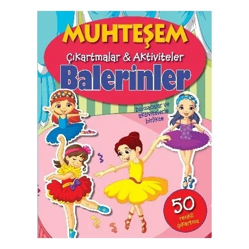 Muhteşem Çikartmalar Aktiviteler Balerinler Parıltı
