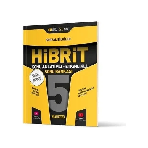 Hız 5.Sınıf Hibrit Sosyal Bilgiler Konu Anlatımlı Soru Bankası