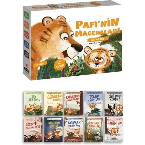 Pafinin Maceraları 10 Kitap Set Fatma Işık Nista Yayınları