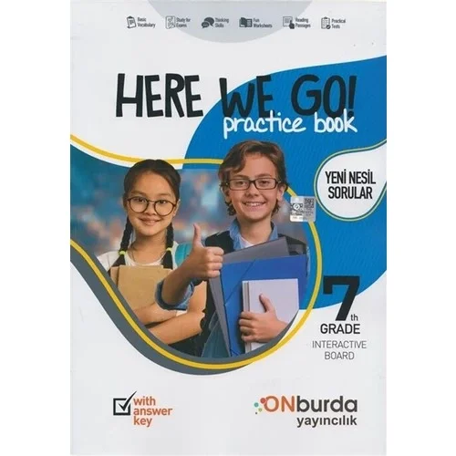 Onburda 7.Sınıf Here We Go Practice Book