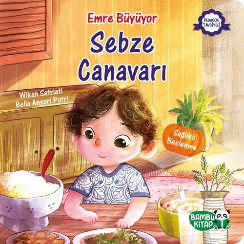 Emre Büyüyor Sebze Canavarı Bambu Kitap