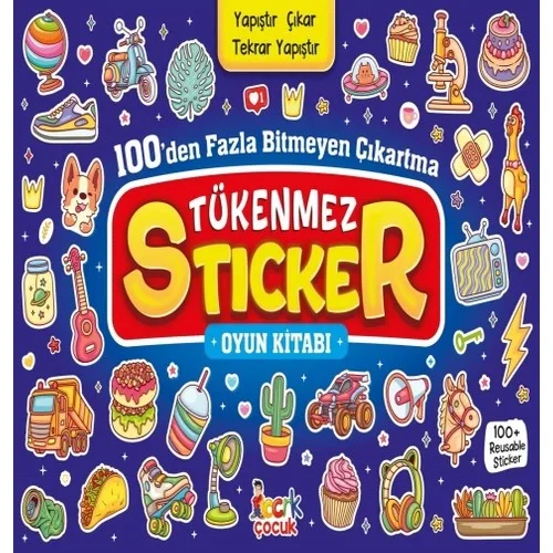 Tükenmez Stıcker Oyun Kitabı Bıcırık Çocuk