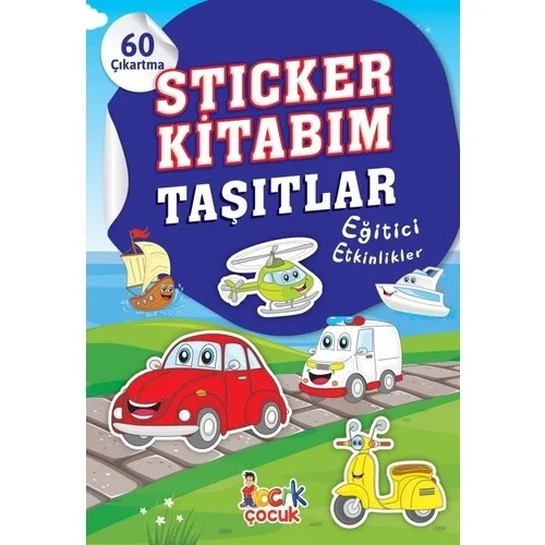 Stıcker Kitabım Taşıtlar Eğitici Etkinlikler Bıcırık