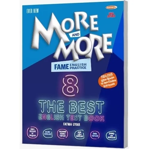 Kurmay 8 Fame Fenomen Englısh Test Book More More