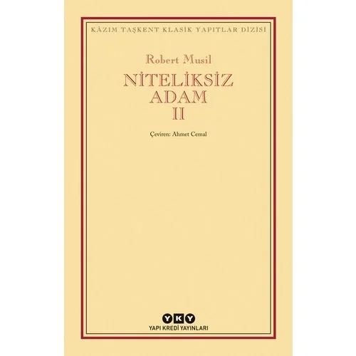 Niteliksiz Adam 2 R.Musil Yapı Kredi