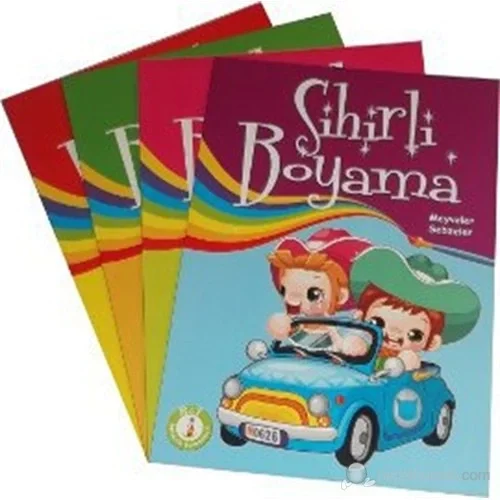Sihirli Boyama Serisi K009 Ema Kitap