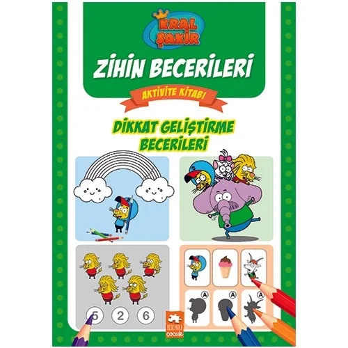 Kral Şakir Zihin Becerileri Dikkat Geliştirme Becerileri