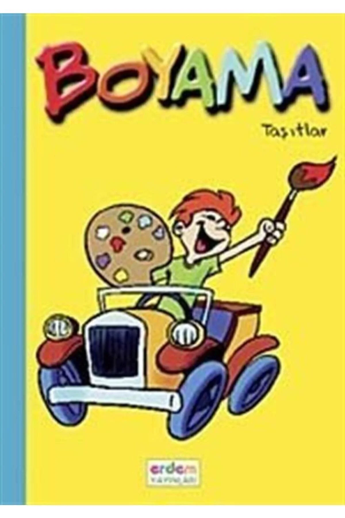 Boyama Kitabım Taşıtlar Meslekler Minik Ada