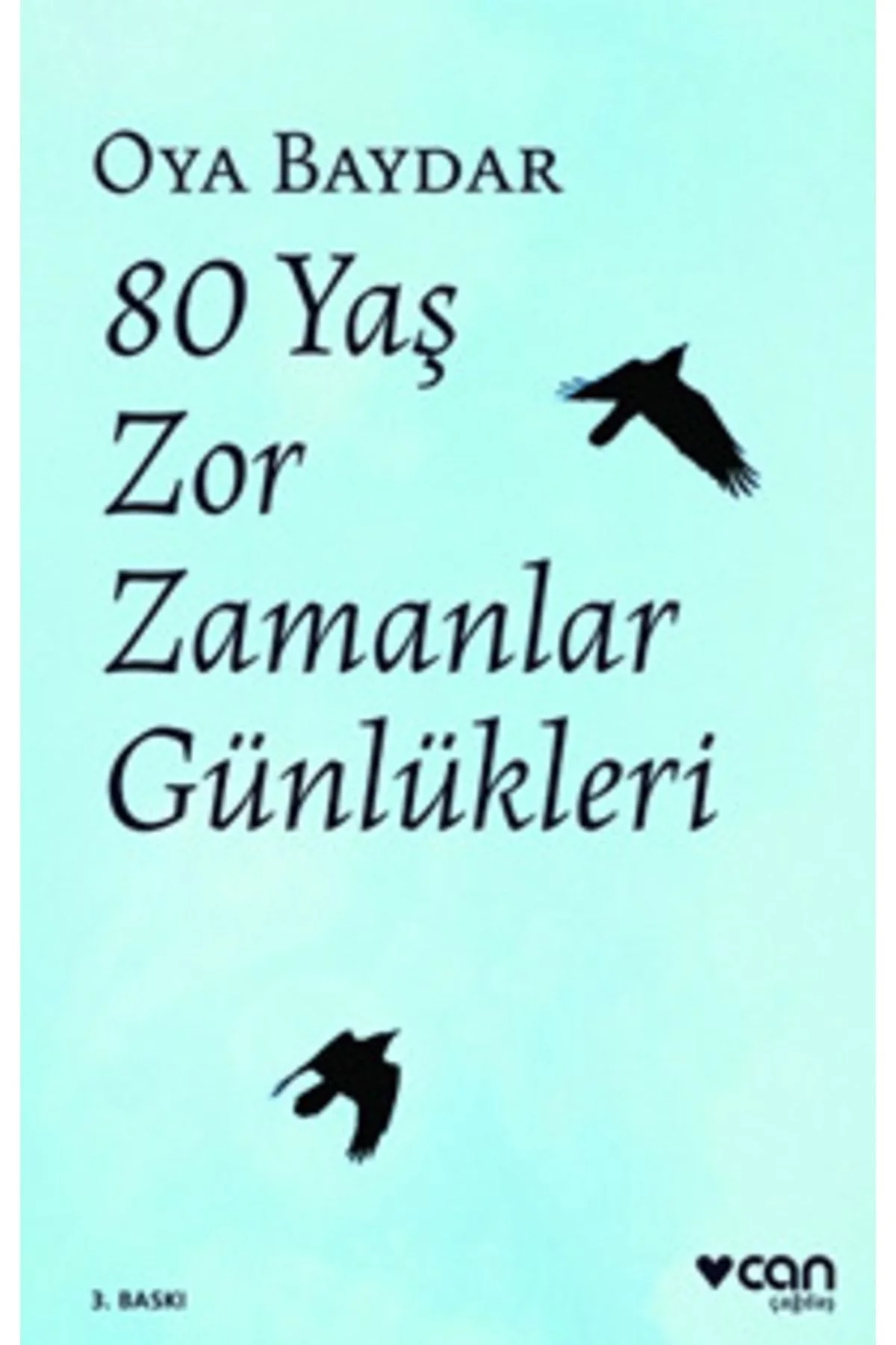 80 Yaş Zor Zamanlar Günlükleri Oya Baydar Can Yayın