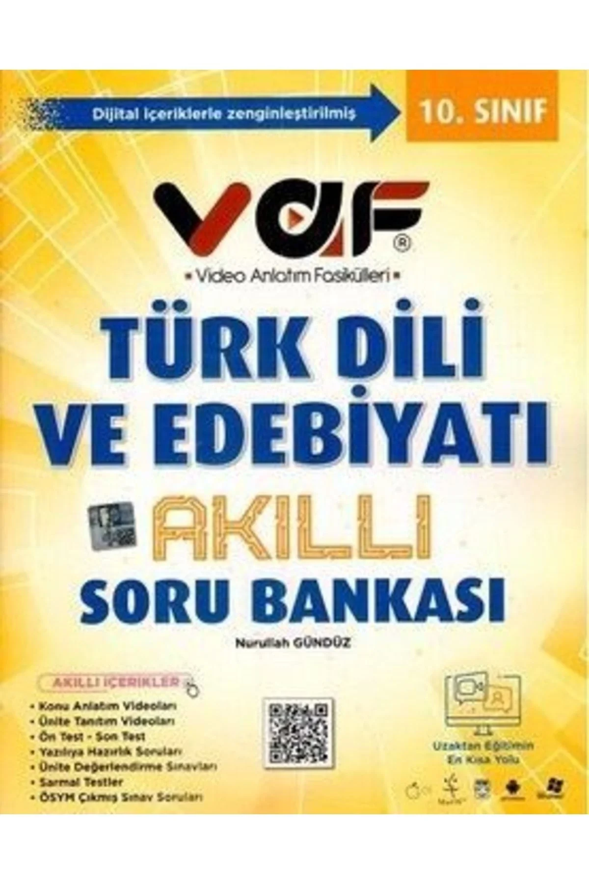 Vaf 10.Sınıf Türk Dili Edebiyatı Soru Bankası