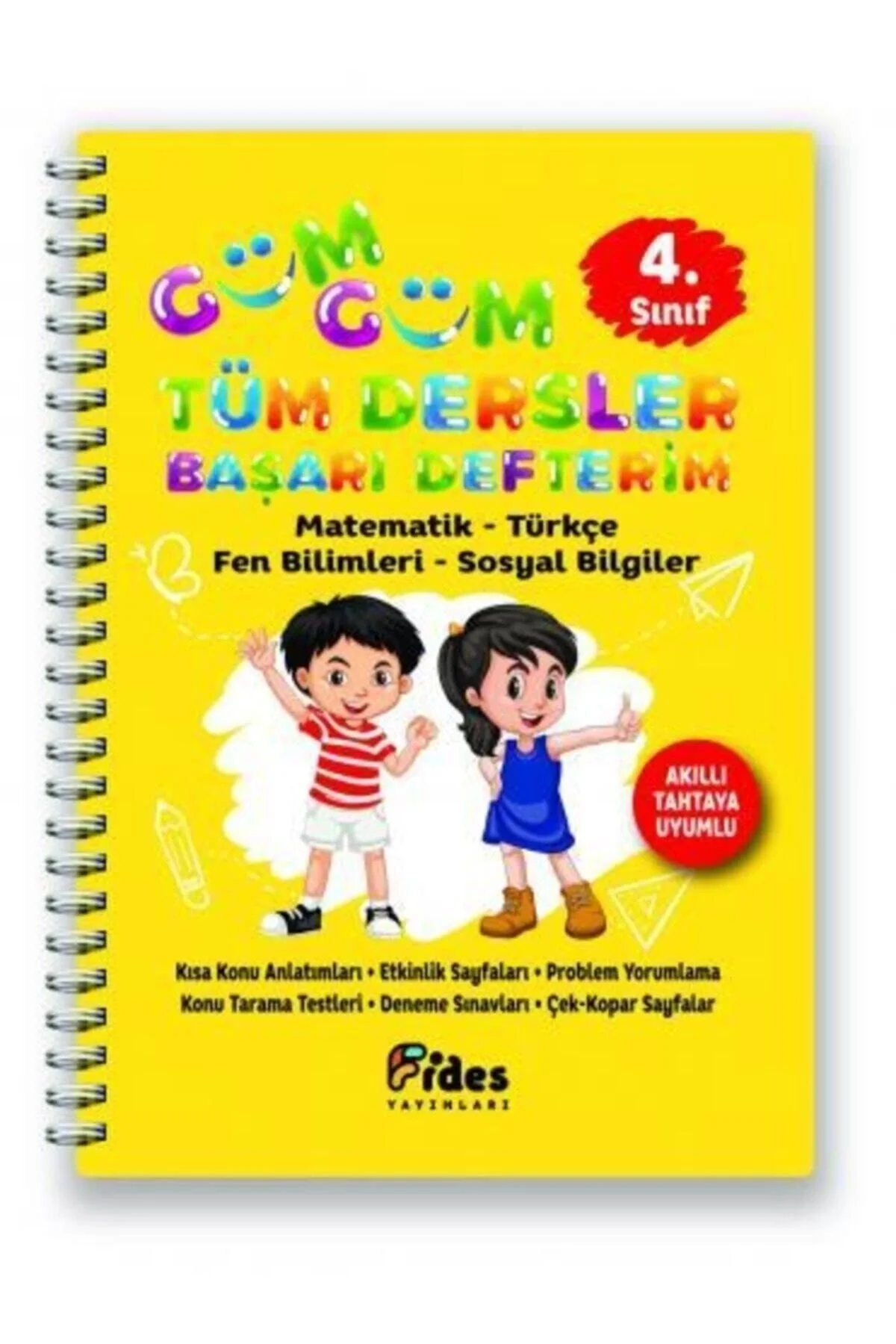 Fides 4.Sınıf Tüm Dersler Güm Güm Başarı Defterim