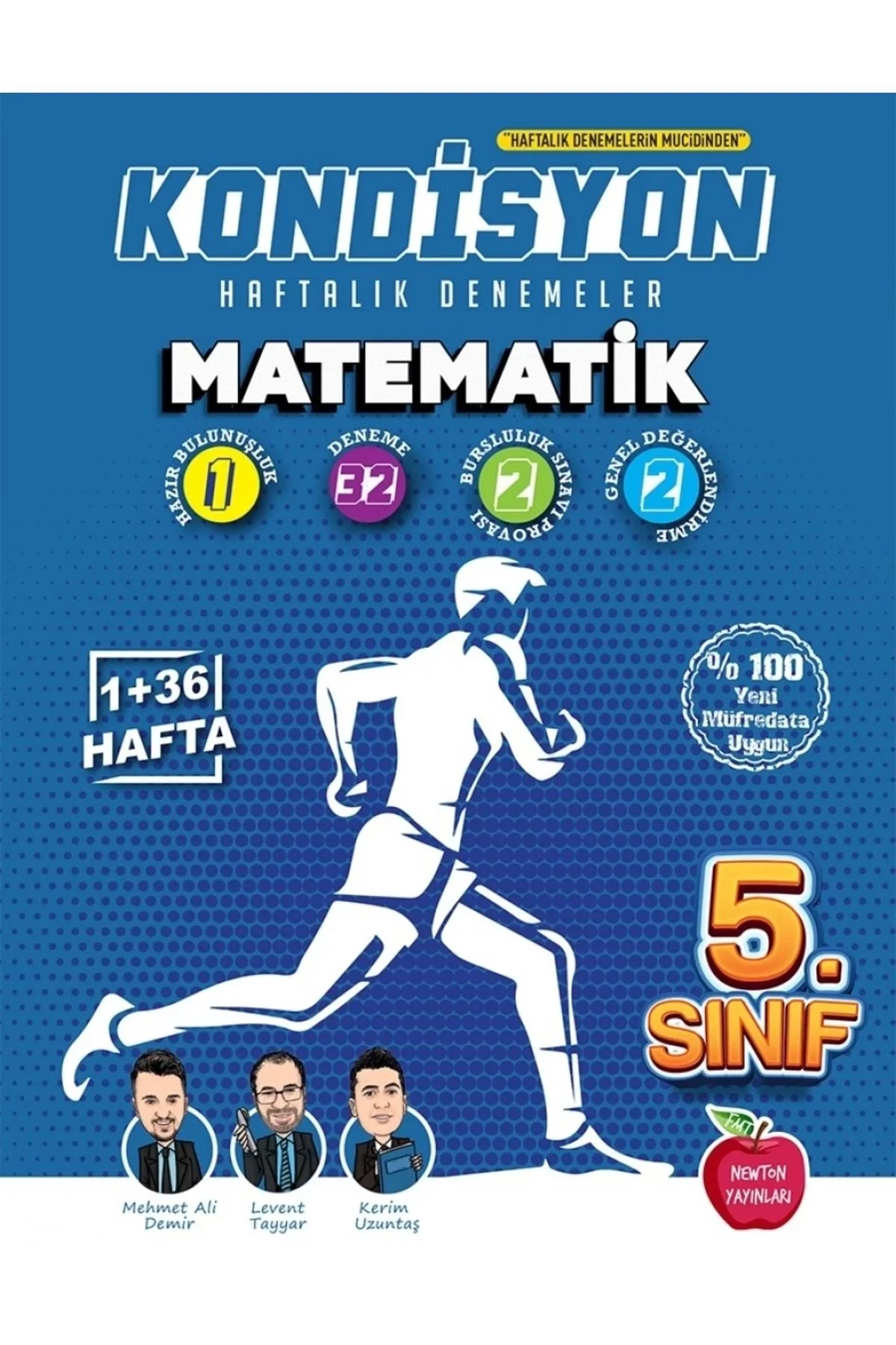 Newton 5.Sınıf Matematik Kondisyon Haftalık Kazanım Denemeleri