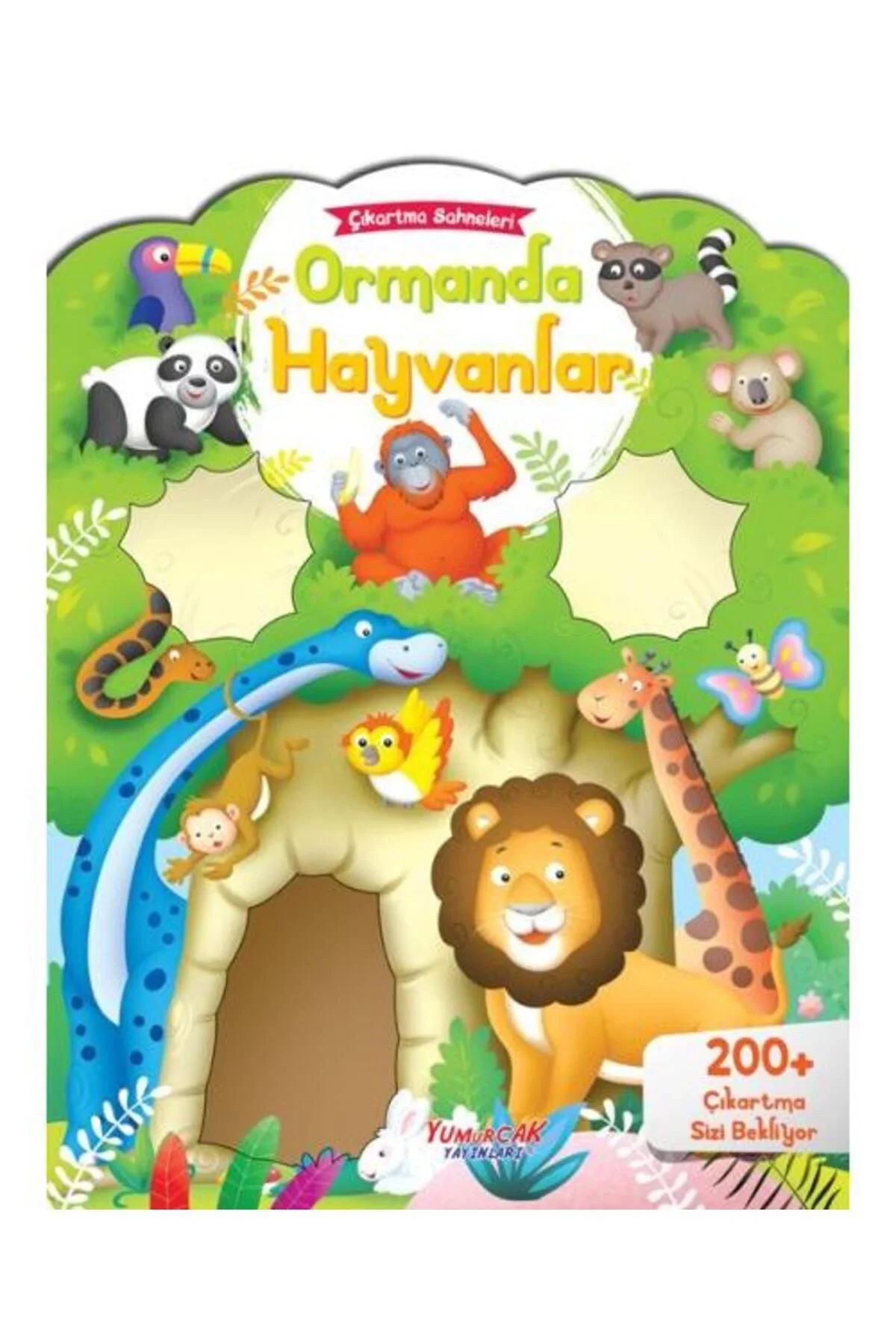 Çıkartma Sahneleri Ormanda Hayvanlar Yumurcak Yayın