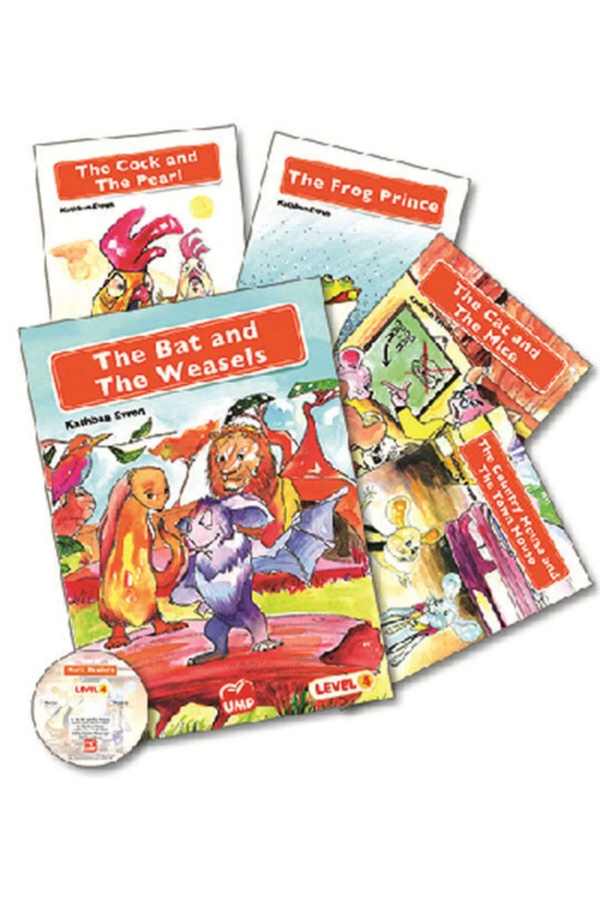 İngilizce Hikayeler 5 Kitap 7.Sınıf Level 4 Cd Hediyeli Ump