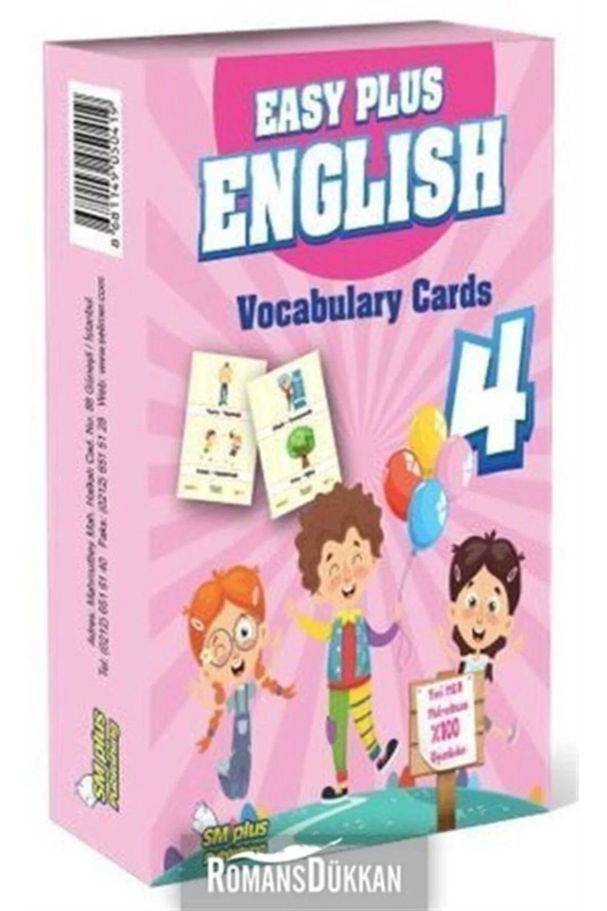 4.Sınıf Easy Plus İngilizce Dil Kartları Kutulu Selimer
