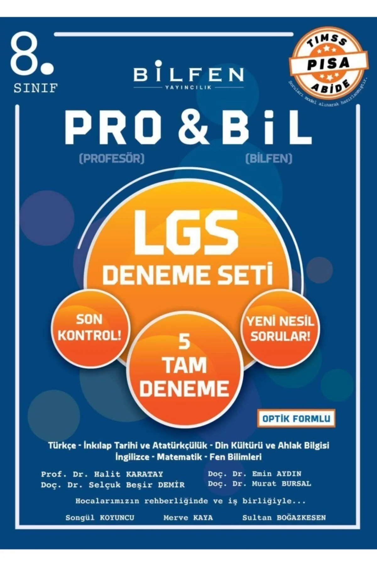 Bilfen 8.Sınıf Probil 5 Deneme