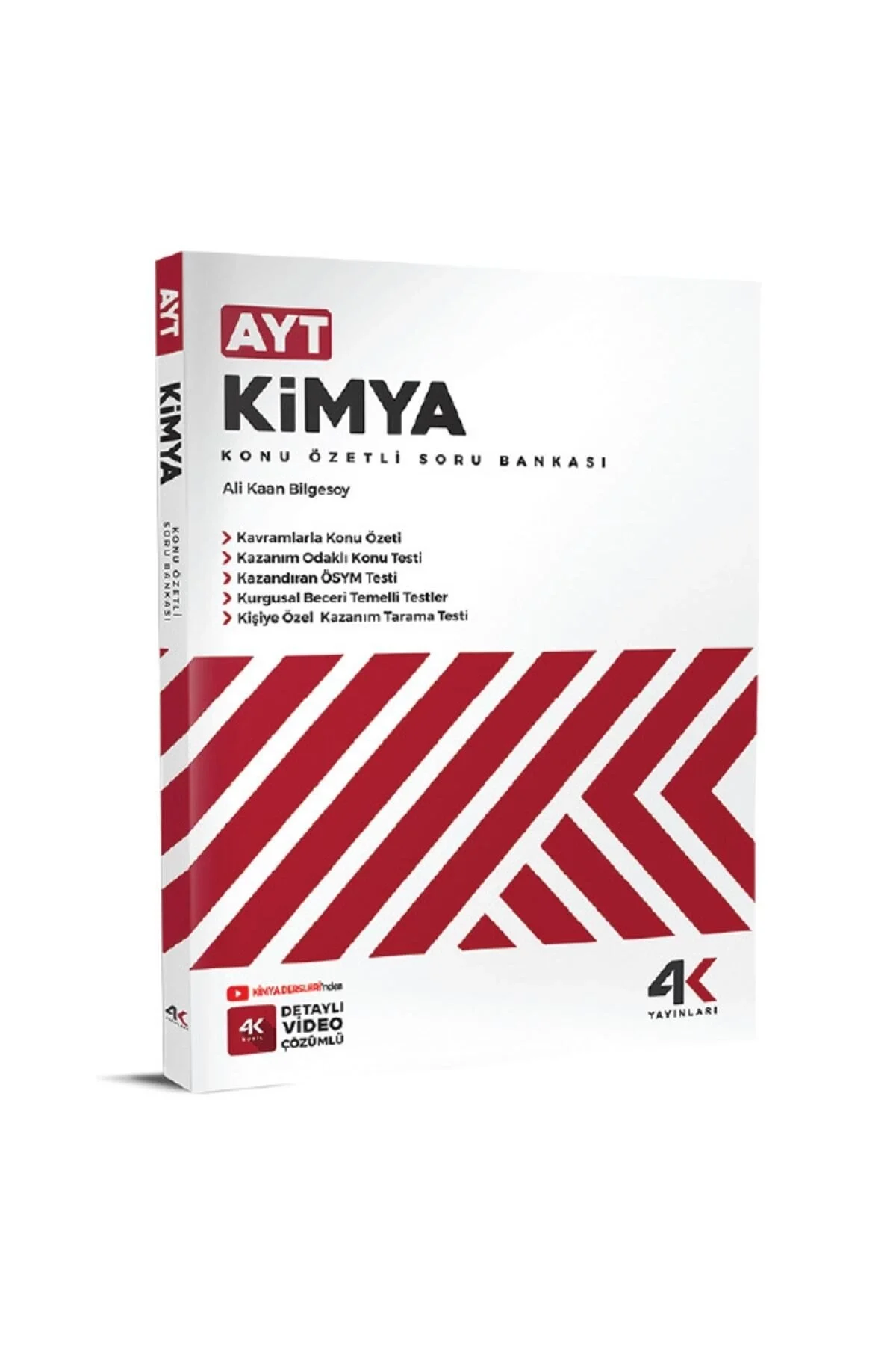 Ayt Kimya Konu Özetli Soru Bankası 4 K Yayınları