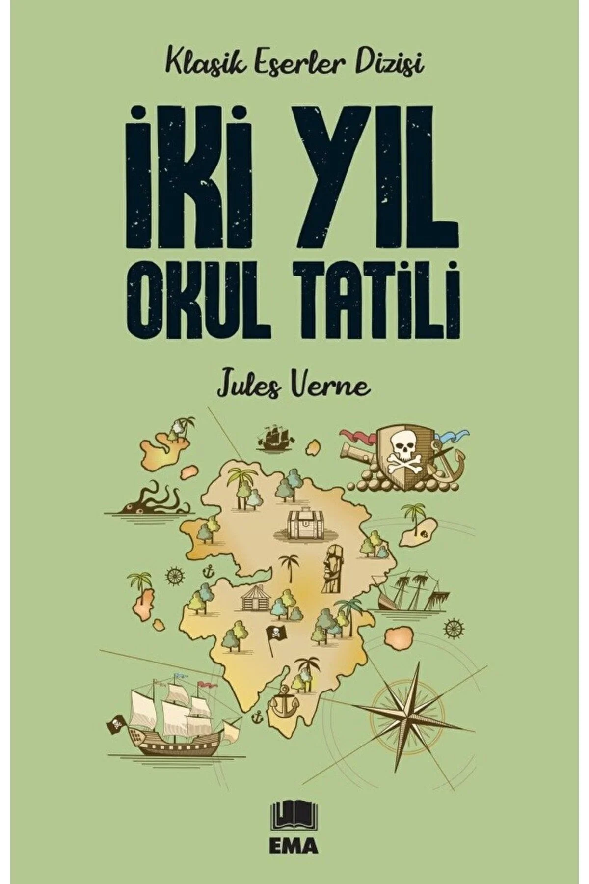 İki Yıl Okul Tatili Ema Kitap