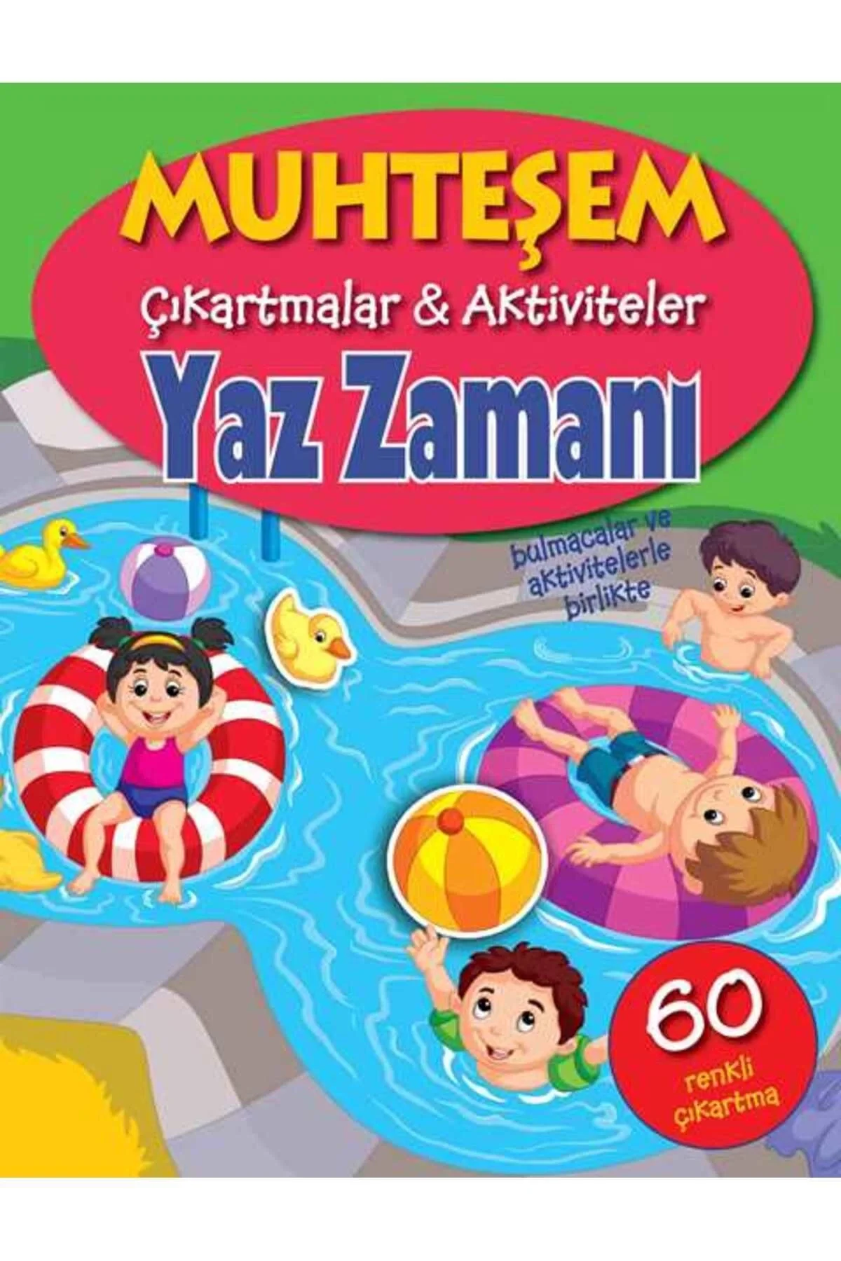 Muhteşem Çikartmalar Aktiviteler Yaz Zamani Parıltı