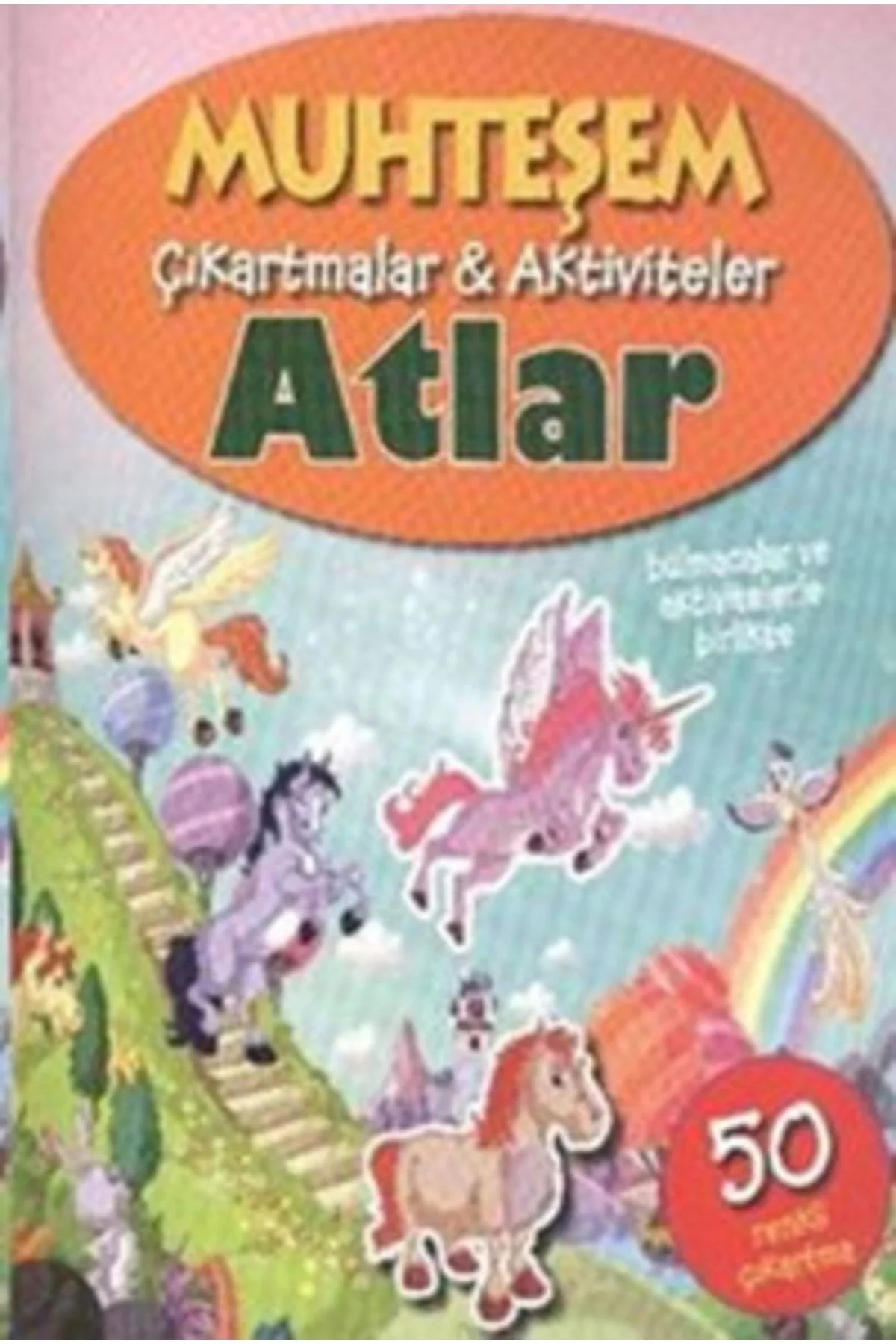 Muhteşem Çikartmalar Aktiviteler Atlar Parıltı