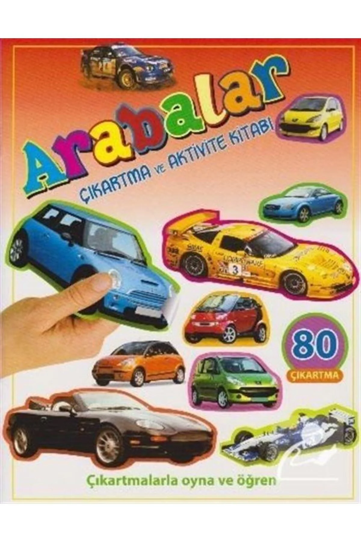 Arabalar Çikartma Ve Aktivite Kitabı