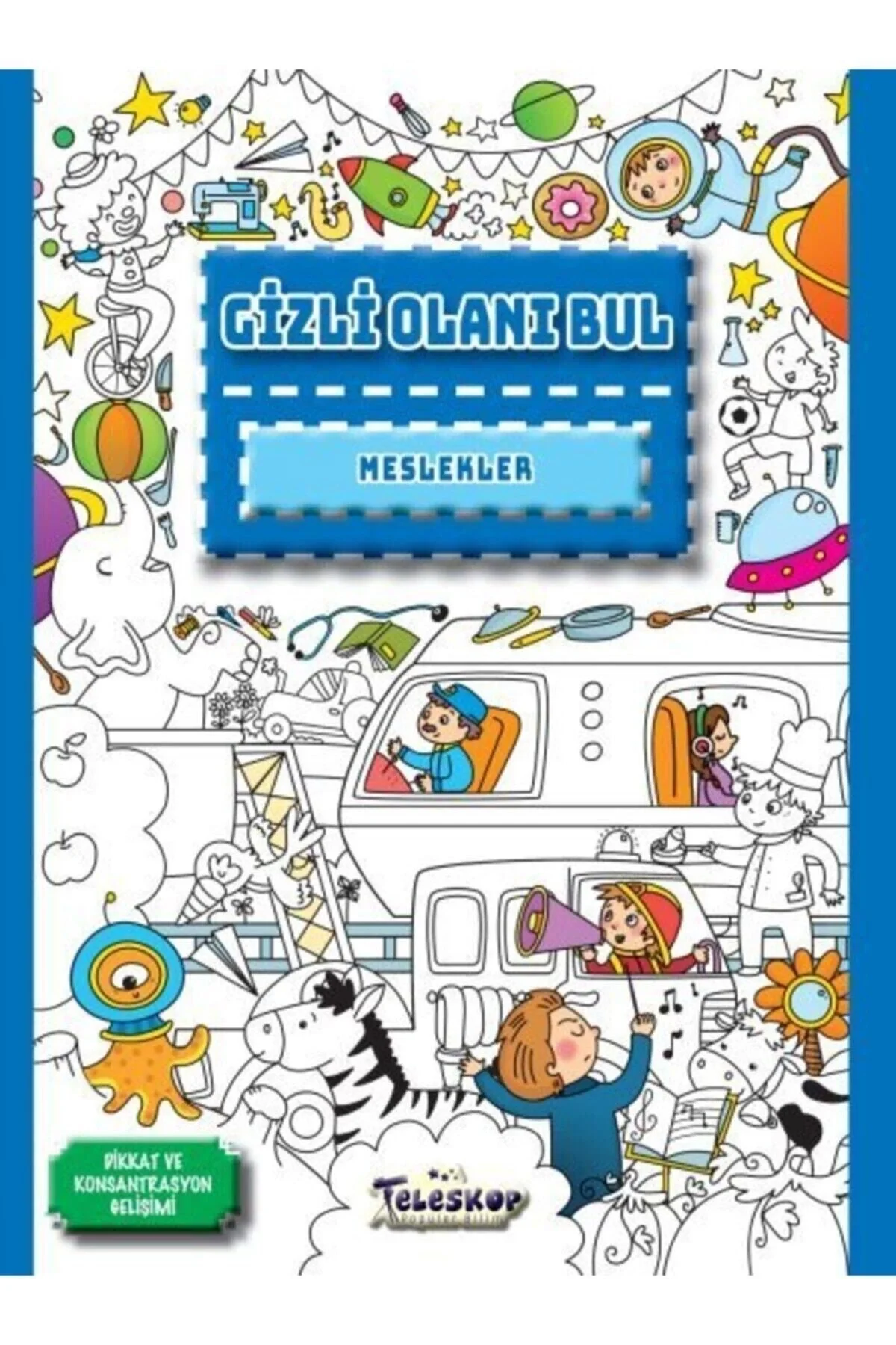 Meslekler Gizli Olanı Bul Teleskop