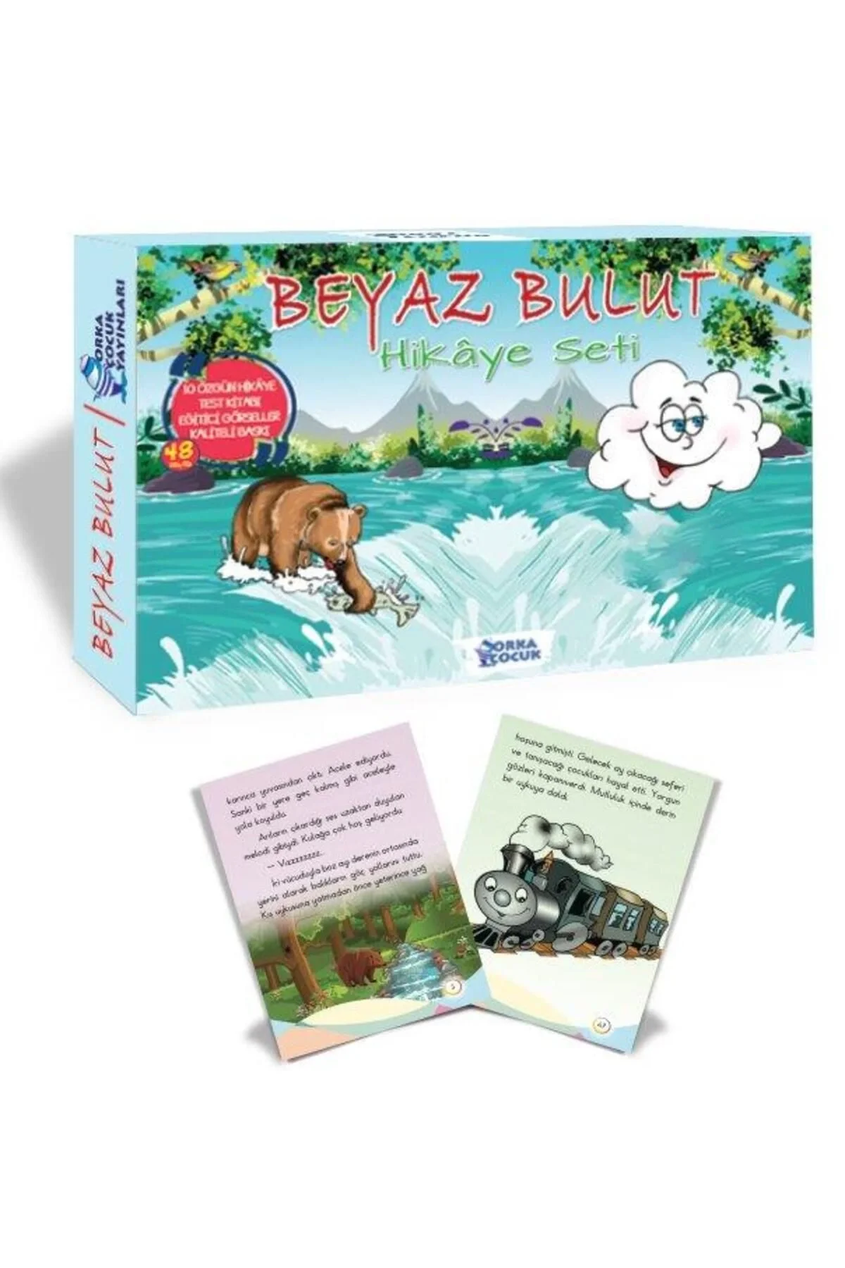 Beyaz Bulut 3.Sınıflara Hikaye Seti 10 Kitap Orka Çocuk