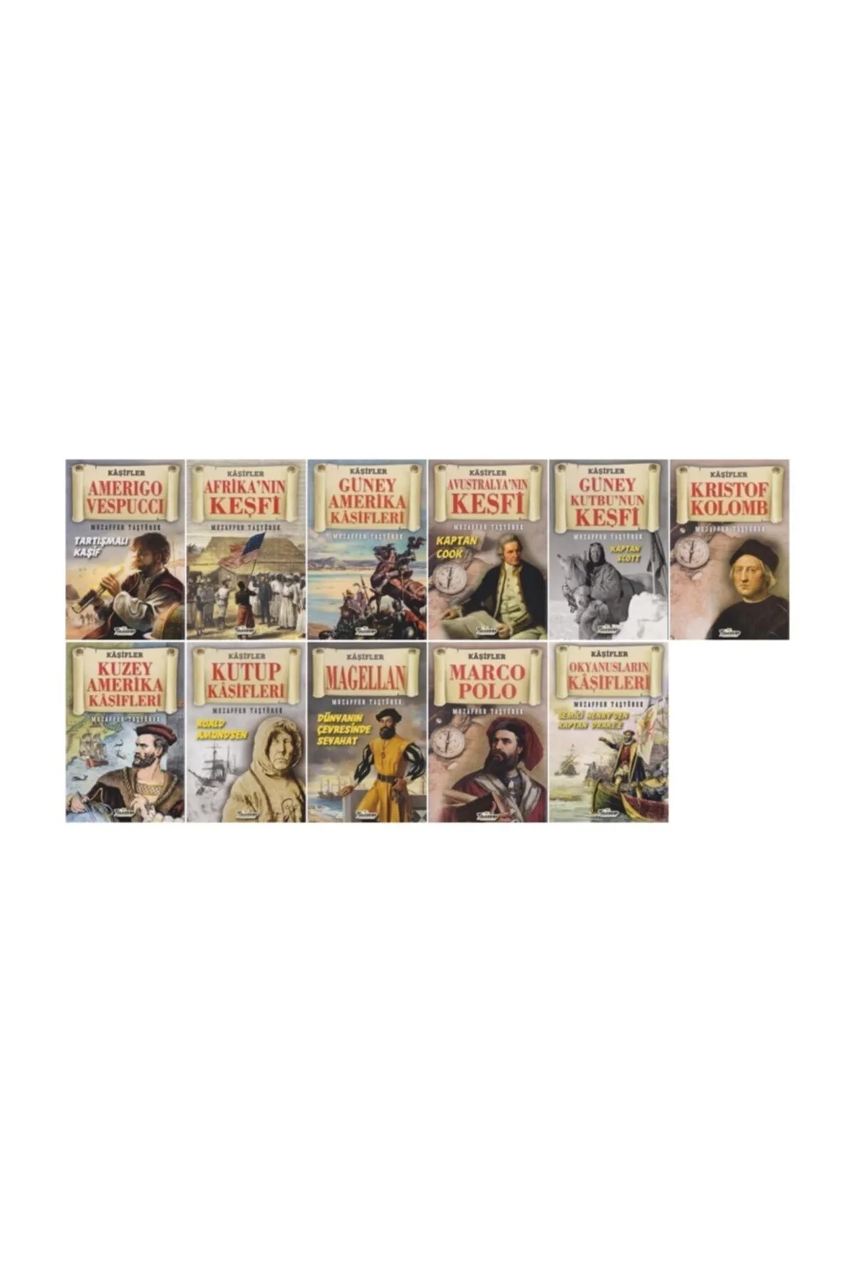 Kaşifler Dizisi 12 Kitap Set Teleskop