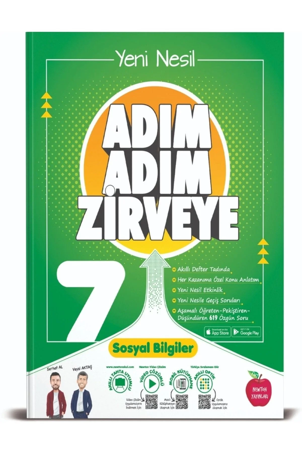 Newton 7.Sınıf Sosyal Bilgiler Adım Adım Zirveye Soru Bankası