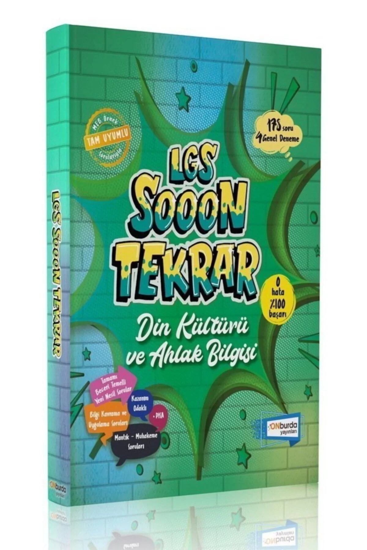 Onburda 8.Sınıf Lgs Sooon Tekrar Din Kültürü Ahlak Bilgisi