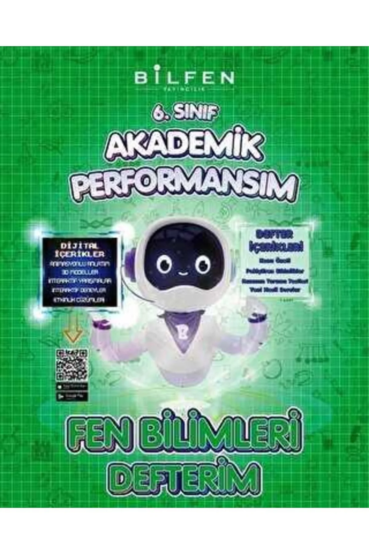 Bilfen 6.Sınıf Fen Bilimleri Akademik Performansım Defterim