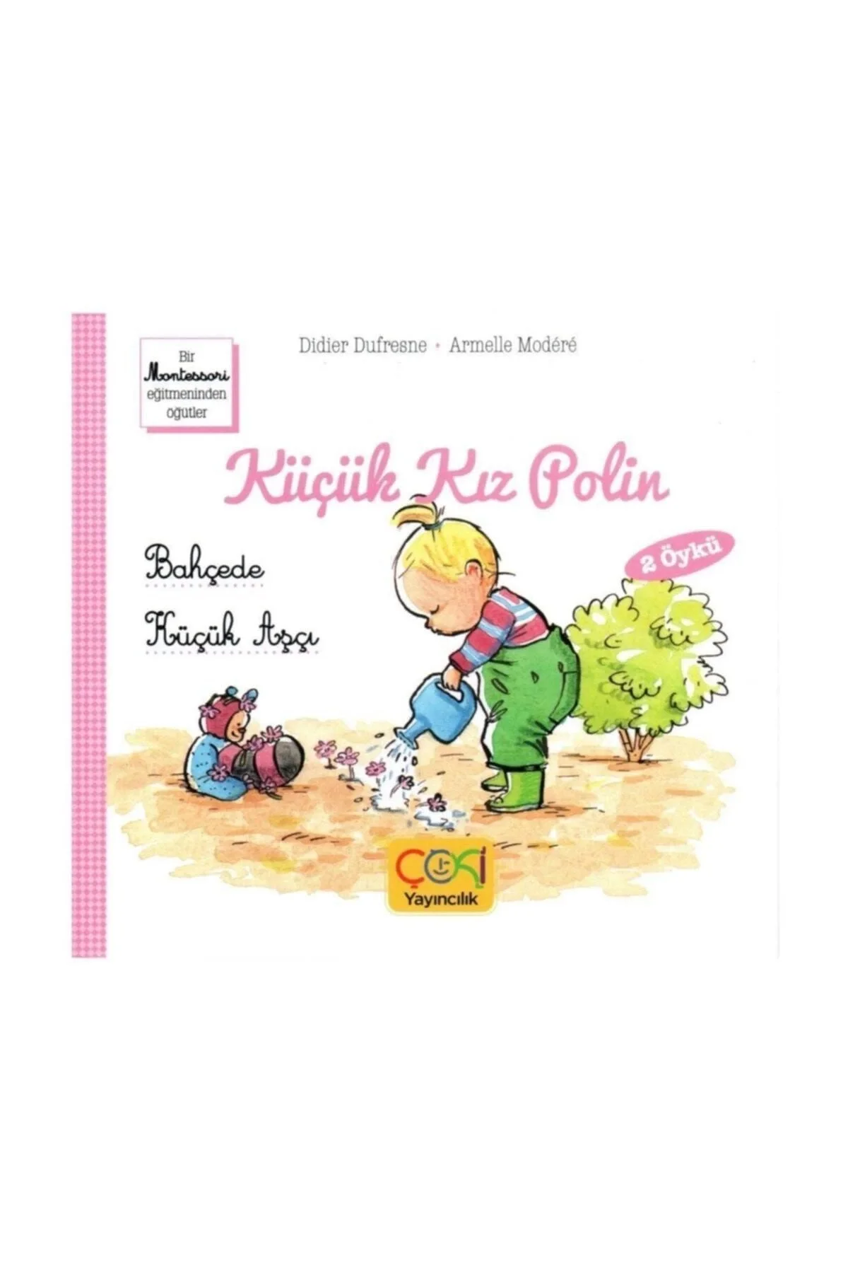 Küçük Kız Polin Bahçede Küçük Aşcı Çoki