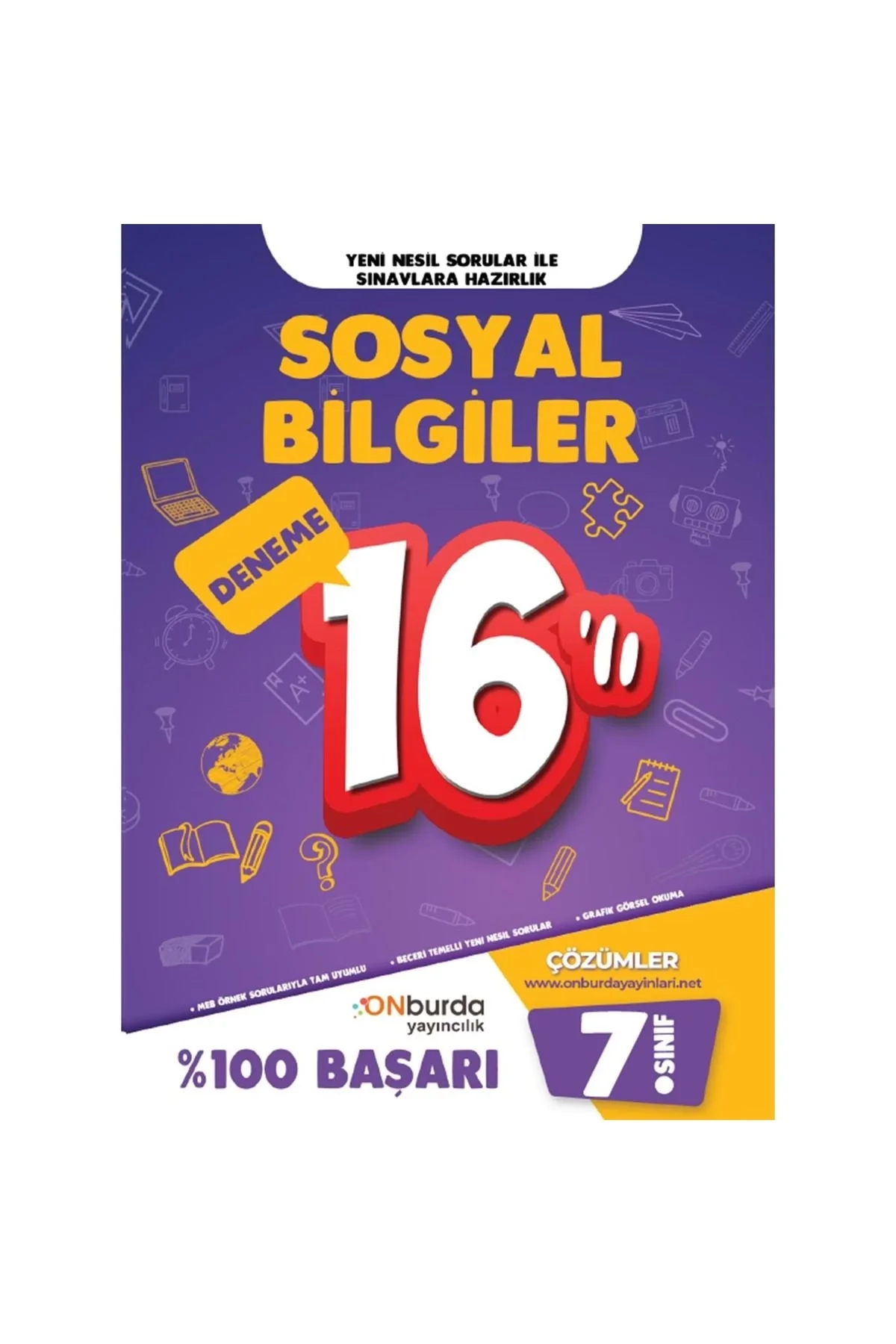 Onburda 7.Sınıf Sosyal Bilgiler 16 Deneme