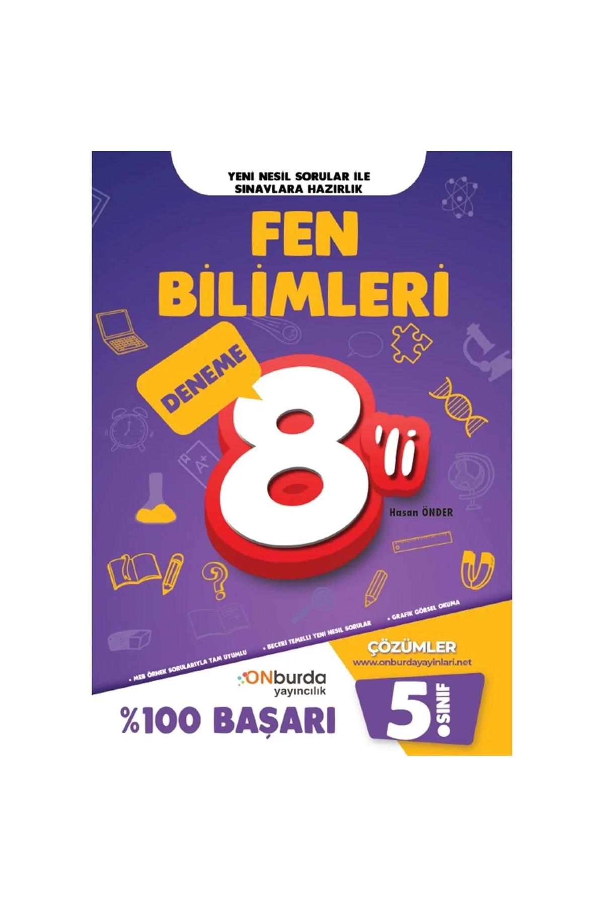 Onburda 5.Sınıf Fen Bilimleri 8 Deneme