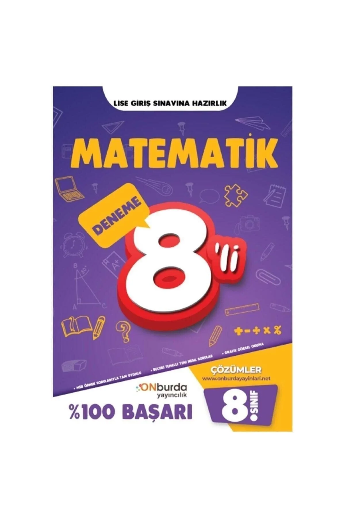 Onburda 8.Sınıf Matematik 8 Deneme