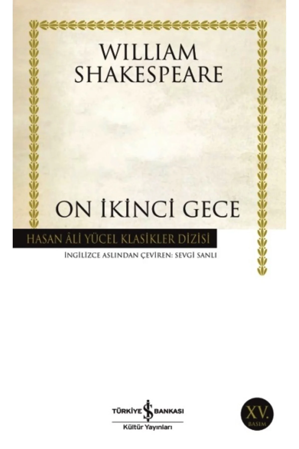 On İkinci Gece Wıllıam Shakespeare İş Bnkası