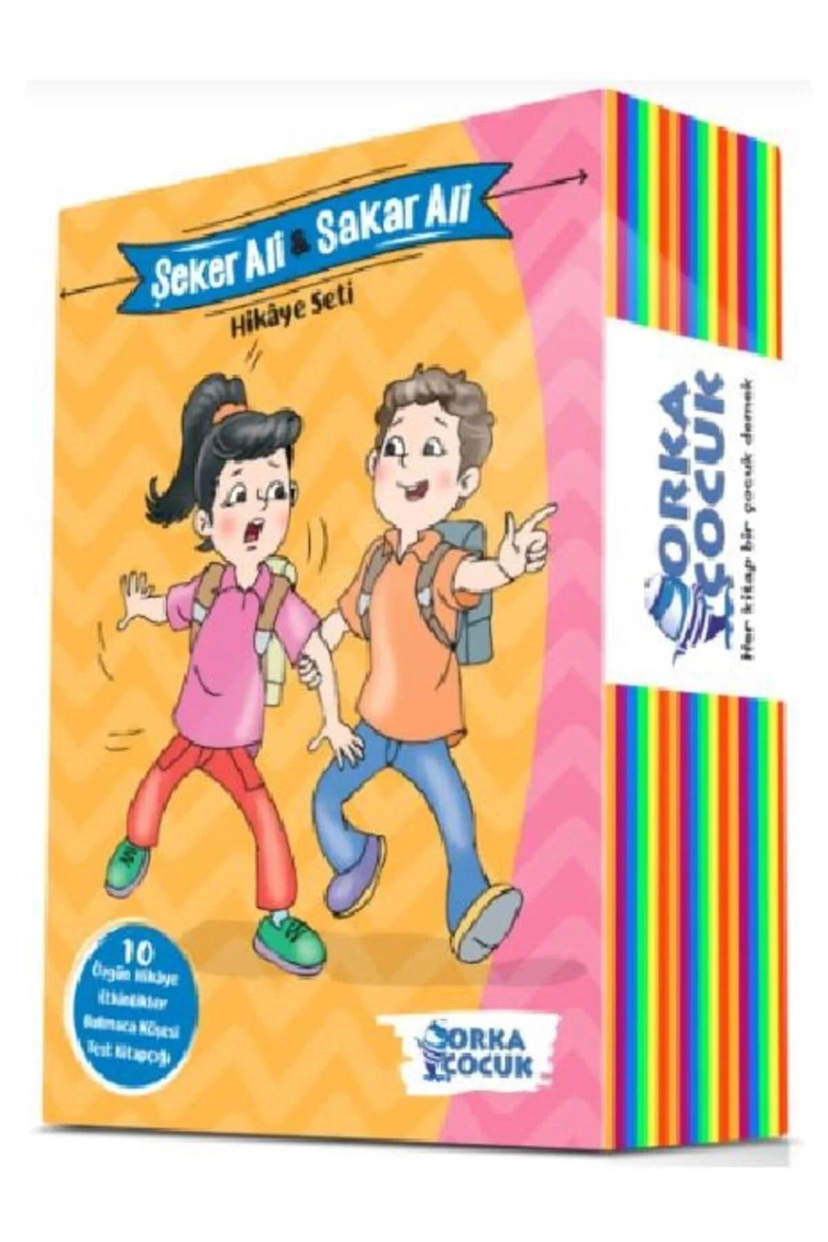 Şeker Ali Sakar Ali 4.Sınıflara Hikaye Seti 10 Kitap Orka Çocuk