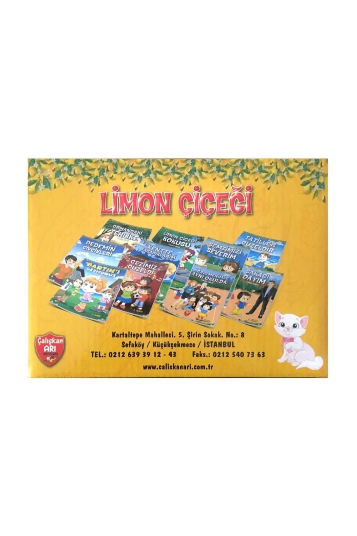 Limon Çiçeği Öykü Dizisi 10 Kitap Set Çalışkan Arı Yayın