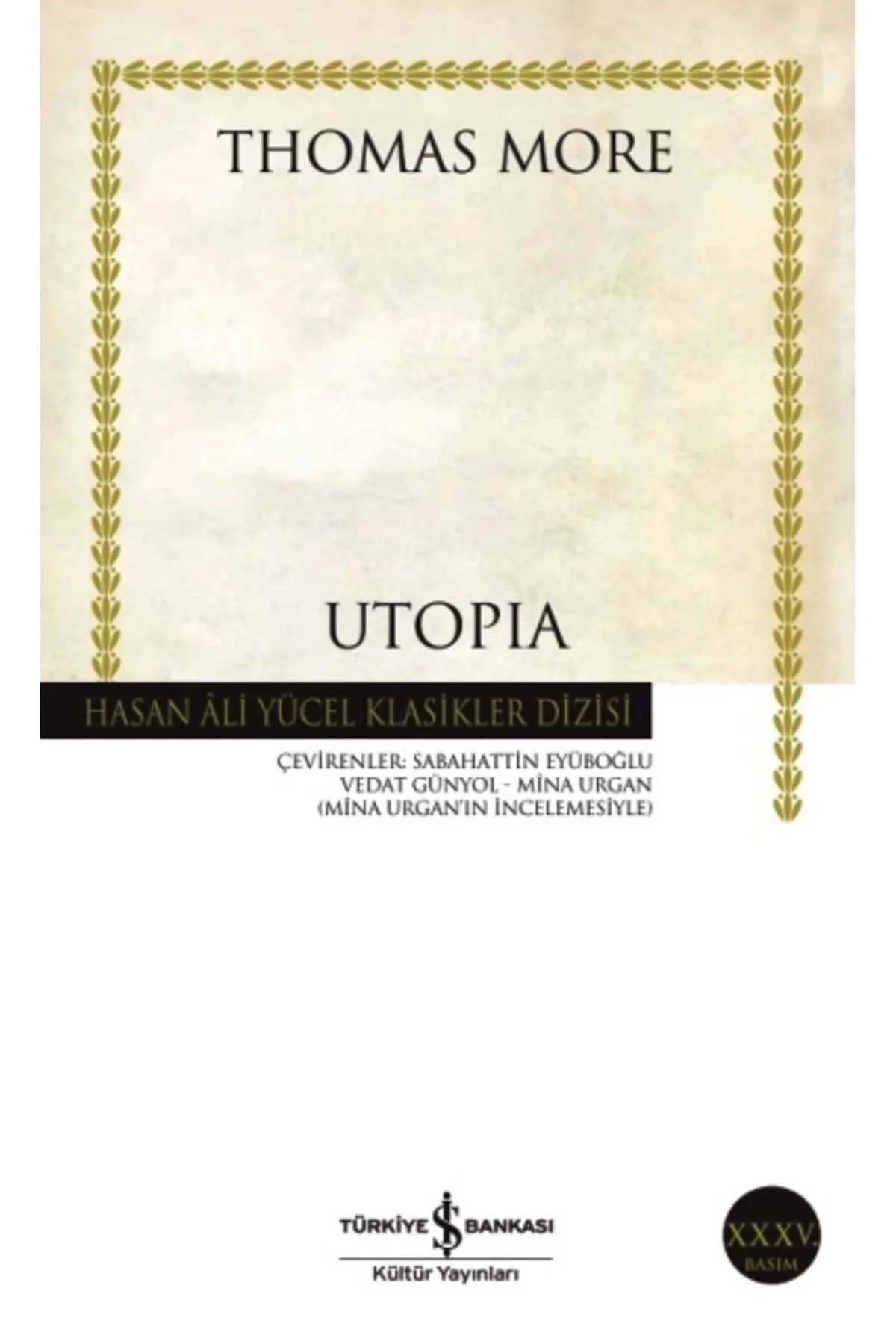 Utopia Thomas More İş Bankası