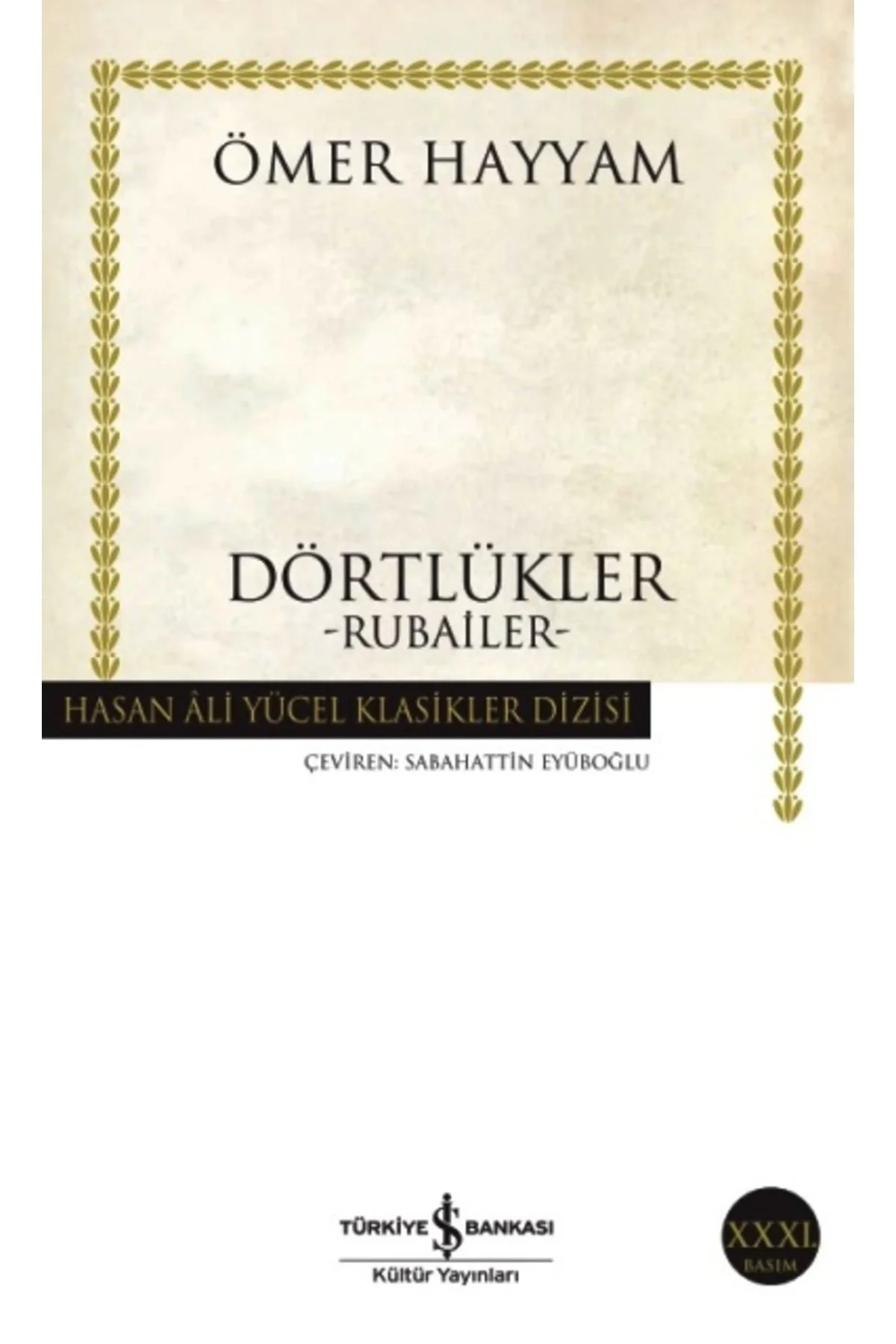 Dörtlükler Ömer Hayyam İş Bankası