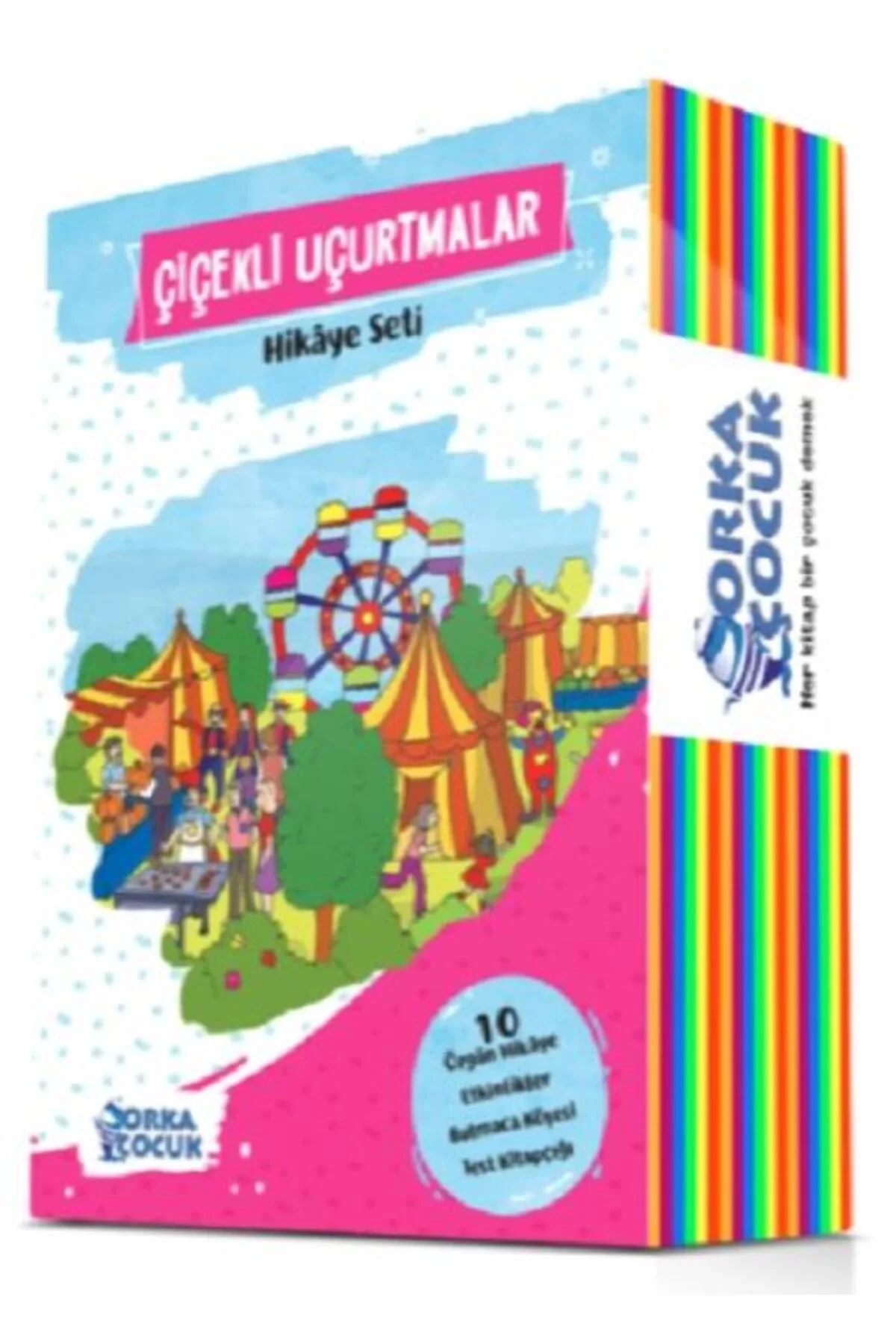 Çiçekli Uçurtmalar 3.Sınıflara Hikaye Seti Orka Çocuk