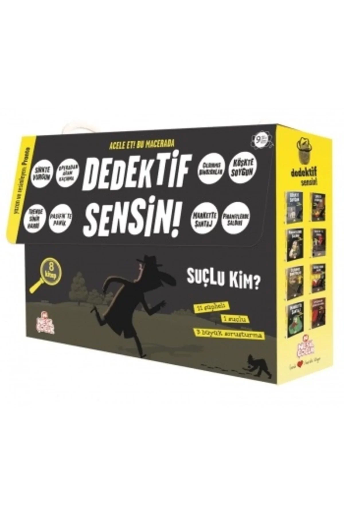 Dedektif Sensin 2.Set 4 Kitap Nesil Çocuk