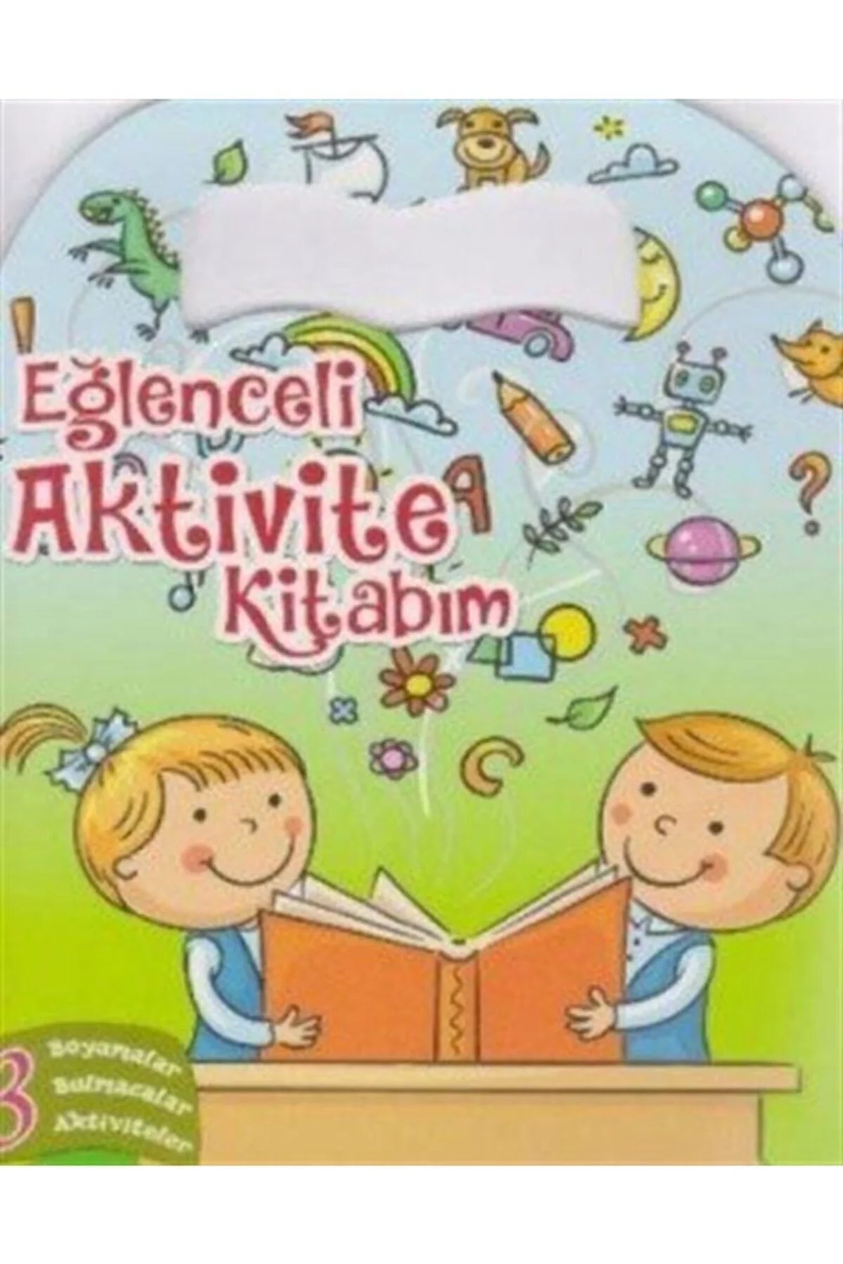 Eğlenceli Aktivite Kitabım 3 Boyamalar Bulmacalar Aktiviteler Mikro -Revzen