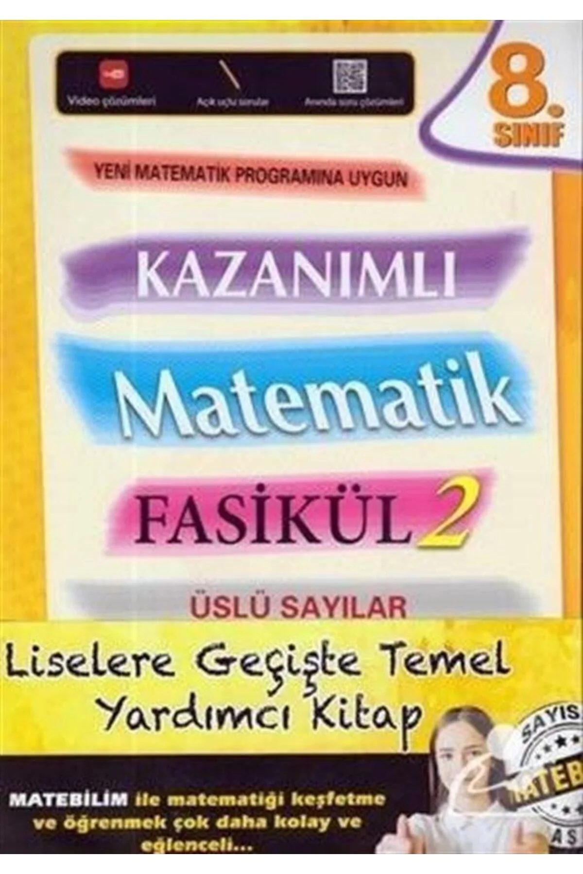 Karekod 8.Sınıf Matematik Fasikül 2 Üslü Sayısal